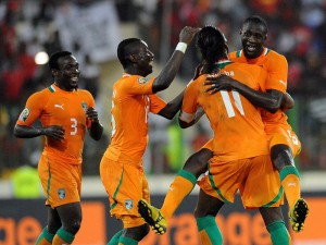 Ivory Coast celebration